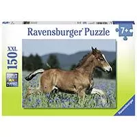 Kliknite za detalje - Ravensburger puzzle Dečije puzle - XXL - Životinje - Konji - Ždrebe na livadi  150 delova RA10024
