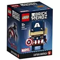 Kliknite za detalje - LEGO® kocke BrickHeadz - Kockoglavci - Kapetan Amerika 41589