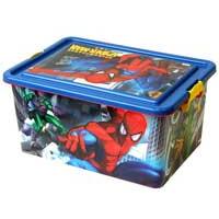 Kliknite za detalje - Stor Kutija za igračke 23L Spiderman SR04576