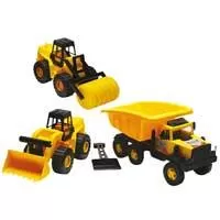 Kliknite za detalje - Dečiji Set Bager, Valjak i Kamion 33106