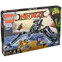 Kliknite za detalje - LEGO® NINJAGO kocke  Water Strider - Dugonogi vodohodač 494 dela 70611