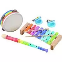 Kliknite za detalje - Woodyland Set muzičkih instrumenata 91153