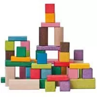 Kliknite za detalje - WoodyLand Drvene kocke 50 komada 90656
