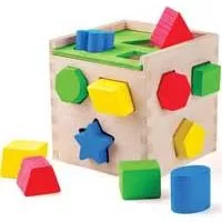 Kliknite za detalje - Woodyland Kocka sorter sa oblicima 91866