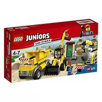 Kliknite za detalje - LEGO® Juniors kocke Demolition Site - Zona rušenja 175 delova 10734