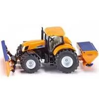 Kliknite za detalje - Siku New Holland traktor sa plugom za sneg i rasipačem soli 2940