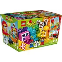 Kliknite za detalje - LEGO® DUPLO® kocke Creative Building Basket – Korpa za kreativnu gradnju 110 delova 10820