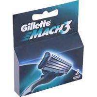 Kliknite za detalje - Gillette Mach3 Dve rezervne glave brijača 0501390