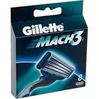 Kliknite za detalje - Gillette Mach3 Osam rezervnih glava brijača 0501407