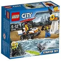 Kliknite za detalje - LEGO® City kocke Coast Guard Starter Set - Obalska straža: Osnovni set  76 delova 60163
