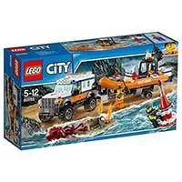 Kliknite za detalje - LEGO® City kocke 4 x 4 Response Unit - Obalska straža: Spasilačka jedinica  347 delova 60165