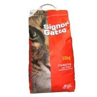 Kliknite za detalje - Pesak za mačke Signor Gatto pakovanje 10kg