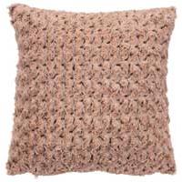 Ukrasni Jastuk Kongi 45x45 cm veštačko krzno roze