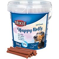 Kliknite za detalje - Poslastice za pse 500g Soft Snack Happy Rolls losos Trixie 31498