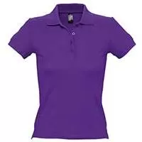 Kliknite za detalje - Polo majica za žene Sols People Dark Purple veličina XXL 11310