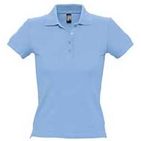 Kliknite za detalje - Polo majica za žene Sols People Sky Blue veličina XXL 11310