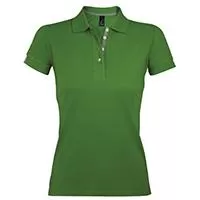 Kliknite za detalje - Sols Ženska majica sa kragnom i kratkim rukavima vel. S Portland Women Bud Green 00575