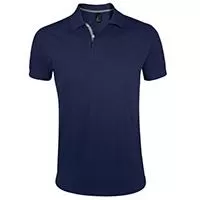 Kliknite za detalje - Sols Portland Muška majica sa kragnom vel. 3XL French Navy 00574