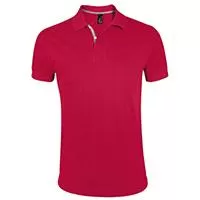 Kliknite za detalje - Sols Portland Muška majica sa kragnom vel. S Red 00574