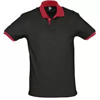 Kliknite za detalje - Muška majica sa kragnom veličina XL Sols Prince Black/Red 11369