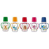 Canpol Flašica za bebe HAPPY ANIMALS 120ml  sa ručkama 11/823 
