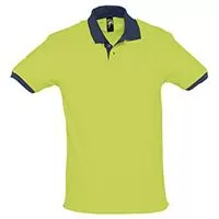 Kliknite za detalje - Muška majica sa kragnom veličina XL Sols Prince Apple Green/French Navy 11369