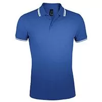 Kliknite za detalje - Polo majica za muškarce veličina L Sols Pasadena Royal Blue/White 00577