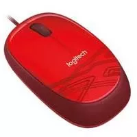 Kliknite za detalje - Logitech žični miš M105 crvena