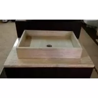 Kliknite za detalje - Lavabo od pirodnog kamena - Traverin