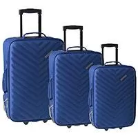 Kliknite za detalje - Komplet Od 3 Kofera Sazio Doha Blue