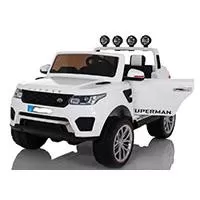 Kliknite za detalje - Dečiji auto na akumulator Land Rover Dvosed 4x4 beli