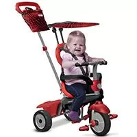 Kliknite za detalje - Smart Trike Tricikl VANILLA 4 u 1 Crveni