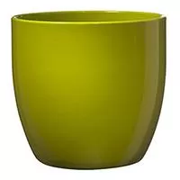 Kliknite za detalje - Soendgen keramička saksija Basel 14cm Shiny limeta