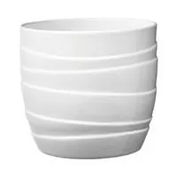 Kliknite za detalje - Soendgen keramička saksija Barletta 16cm bela