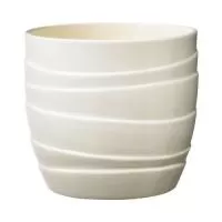 Kliknite za detalje - Soendgen keramička saksija Barletta 14cm vanila