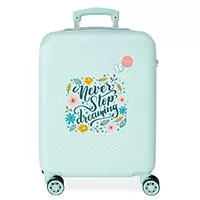 Kliknite za detalje - Movom Kabinski ABS kofer 55cm Never Stop Dreaming turquoise 35211