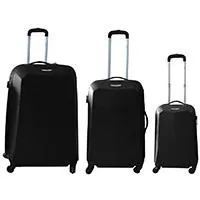 Kliknite za detalje - Komplet ABS kofera Enova Valencia black 513.240.80