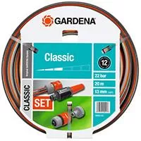 Kliknite za detalje - Gardena baštensko crevo 20 metara 13 mm (1/2 inča) sa nastavcima i prskalicom u setu GA 18004-20