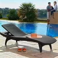 Kliknite za detalje - Ležaljka za Baštu i plažu Curver Keter Pacific Brown