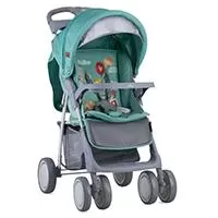 Kliknite za detalje - Lorelli Kolica za bebe FOXY Set 2 u 1 Green Happy Animals