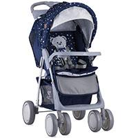 Kliknite za detalje - Kolica za bebe Lorelli Foxy Dark Blue Teddy