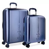 Kliknite za detalje - Pepe Jeans by Joumma Bags Set tvrdih kofera 55cm/70cm Cambridge Navy Blue 54189