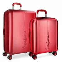 Kliknite za detalje - Pepe Jeans by Joumma Bags Set tvrdih kofera 55cm/70cm Cambridge Red 54189