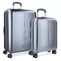 Kliknite za detalje - Pepe Jeans by Joumma Bags Set tvrdih kofera 55cm/70cm Cambridge Pearl Blue 54189
