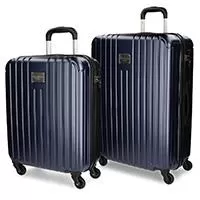 Kliknite za detalje - Pepe Jeans Putni koferi polikarbonat 38l/72l Color Stripes Azul 78779