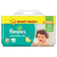 Pelene Pampers Active GBag Plus 4+  Maxi 9-16kg 96 kom.