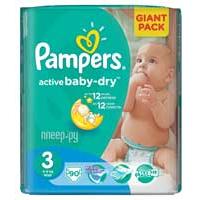 Pelene Pampers Active GP 3 Midi 4-9kg 90 kom.