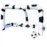 Kliknite za detalje - Bestway Gol na naduvavanje za fudbal ili vaterpolo sa mrežom i loptama 38345