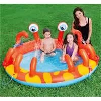 Kliknite za detalje - Bestway Bazen za bebe sa prskalicama Crab 53058