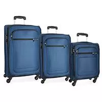 Kliknite za detalje - Movom Roll Road Set putnih kofera 55/67/76cm Trail Blue 55394